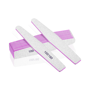 Mini <b>Nail</b> <b>File</b> Emery Board 100 180 240 Grit Fine Natural <b>Nails</b> Manicure Salon Buffing Polishing Shaping Sanding Beauty Tool - Product Image 6