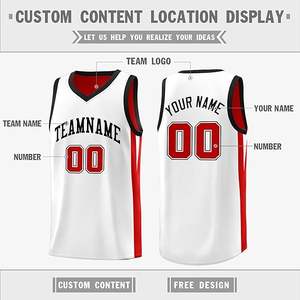 Divise da basket di alta qualità da uomo con Design Logo professionale divise da basket su misura nuovo stile - Product Image 6