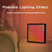 Pantalla de Matriz de Píxeles Programable RGB de 32*32 Idots con Control por Aplicación Bluetooth, Pantalla de Píxeles para Escritorio Inteligente