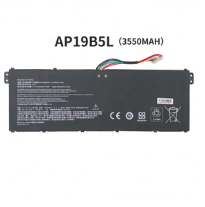 แบตเตอรี่สำหรับ ACER AP19B5L <span class=keywords><strong>Aspire</strong></span> <span class=keywords><strong>5</strong></span> A515-56G-77WL A515-43 A515-55 A515-44 <span class=keywords><strong>A514</strong></span>-54 15.4V/54 .6wh/ 3550mAh - Product Image 1
