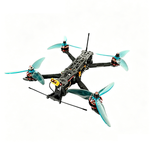 Freestyle 5 Inch FPV Drone Lightweight X Frame 1300KV Motor 4S Power System Low Noise Propeller RC Quadcopter Aircraft - Product Image 3