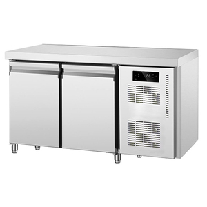 Mesa de Trabajo Refrigerada Comercial de Acero Inoxidable, 2 Puertas, Enfriamiento por Aire, Pantalla Digital, Sin <span class=keywords><strong>Escarcha</strong></span>, para Supermercado, Restaurante, <span class=keywords><strong>Bar</strong></span> - Product Image 6
