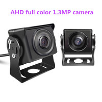 2 CH AHD Car Monitor Security Monitoring Recorder DVR Video 7 inch IPS Screen Monitor with Rearview Camera for Bus Truck