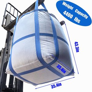 PP Woven Jumbo Bag FIBC Bulk Bag Big Bag for Agricultural Grain and Fertilizer Packaging - Product Image 2