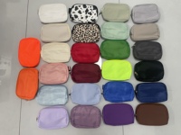 Sac banane vintage 2026 Nouveauté Noël Moderne en polyester, pochettes de gros grande capacité avec fermeture éclair, sac banane de luxe pour le shopping