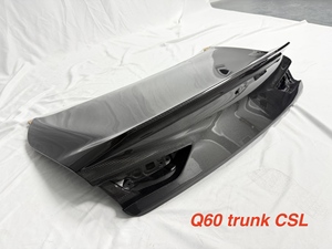 MRD Q60 Carbonfaser-Kofferraumdeckel im CSL-Stil für Infiniti Q60 2017+ Carbonfaser-Kofferraum - Product Image 2