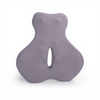 Coussin de chaise de bureau ergonomique en mousse à mémoire de forme écologique de qualité supérieure, soulagement des douleurs du coccyx, amovible et lavable pour les travailleurs assis longue durée