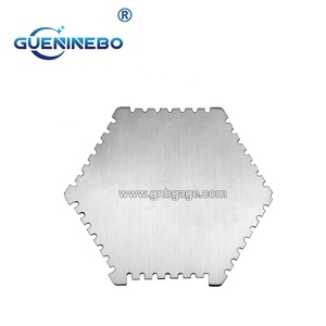 GNBGAGE - Calibrador <span class=keywords><strong>de</strong></span> <span class=keywords><strong>Espesor</strong></span> <span class=keywords><strong>de</strong></span> Película Húmeda Hexagonal <span class=keywords><strong>de</strong></span> Acero Inoxidable 2023, 25-3000 Um, GNB-26A, Gran Venta - Product Image 4