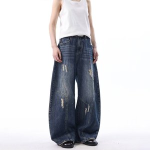 Pantalones Vaqueros para Hombre con Diseño <span class=keywords><strong>de</strong></span> Pata <span class=keywords><strong>de</strong></span> Gallo, Corte Recto Clásico - Product Image 2