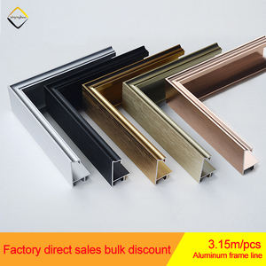 Sortie d'usine vente en gros A1/A2/A3/A4 taille personnalisée noir ménage mur Art métal aluminium image cadre <span class=keywords><strong>Photo</strong></span> <span class=keywords><strong>profil</strong></span> - Product Image 4