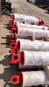 Vérin hydraulique pour camion benne à grand calibre avec sortie à décompression rapide pour améliorer le taux de rotation du matériel - Product Image 3