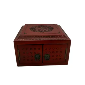 个性化定制logo木盒奖牌收纳盒木币礼品包装盒