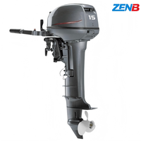 Moteur hors-bord industriel durable MHS 5HP 2 temps à économie de carburant pour Yamaha
