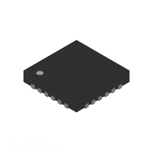 Componente de Chip Electrónico ISL6455IRZ-TK, Gestión de Energía (PMIC) 24 VFQFN, Contacto Expuesto, Distribuidor Autorizado - Product Image 1