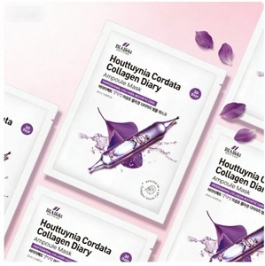 Mascarilla de Hidrogel de Colágeno Cica Verde, Mascarilla Coreana de Microfibra, Antienvejecimiento, Equilibrio de Poros y Sebo, Calmante e Iluminadora - Product Image 2