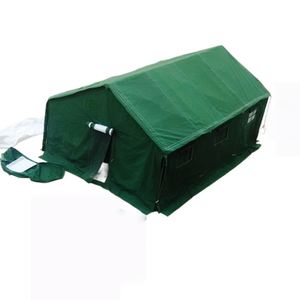 Tente de terrain tactique camouflage en toile imperméable à cadre durable personnalisé, double couche, quatre saisons, une chambre, grande taille - Product Image 1
