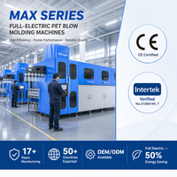 Machine de soufflage PET entièrement électrique 8 cavités MAX8 2,5 L à haute vitesse avec contrôle PLC intelligent pour usine de bouteilles d'eau