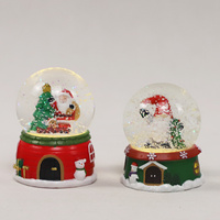 Boule de neige personnalisée 45mm 80mm 100mm 120mm Souvenirs ornement de luxe cadeau d'anniversaire/boules à neige personnalisées/boule à neige