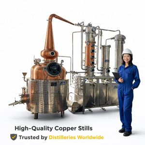 Alambic industriel Ace 300L 500L 600L pour la distillation d'alcool, colonne de reflux, whisky, vodka, distillateur essentiel - Product Image 1