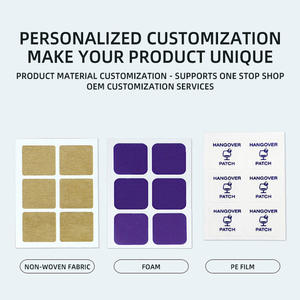Patch corporel anti-gueule de bois en mousse personnalisé pour l'exportation MD0012 Durée de conservation de 3 mois - Product Image 4