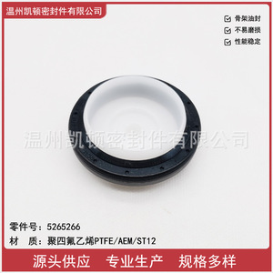 Sello de aceite del cigüeñal 5265266 PTFE para motor Cummins 2.8L, aplicación frontal y trasera - Product Image 5