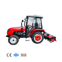 Tracteur à roues 4 WD, 45hp, fabriqué en chine, avec cabine, livraison gratuite