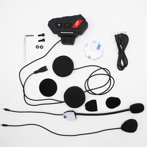 S21 Motosiklet Kaskı <span class=keywords><strong>Bluetooth</strong></span> Kulaklık IP65 Su Geçirmez FM Radyo Eller Serbest Kulaklık İnterkom Yok - Product Image 1
