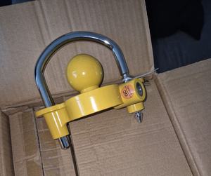 Chiave di sicurezza della porta del Patio francese della porta serratura della porta in lega di alluminio doppia porta facile installare la doppia serratura della maniglia della porta con l'allarme - Product Image 5