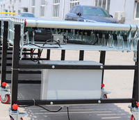 Masturbateur à roulettes électriques, avec échelles de poids, pour le transport de palettes et nettoyer les fruits