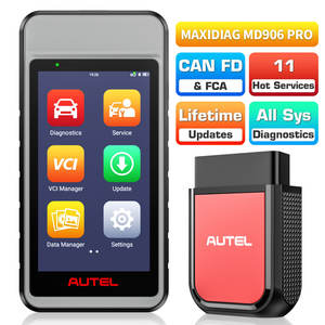 Autel 공식 스토어 MaxiDiag MD906 PRO 차량 진단 스캔 도구 코드 리더 자동차 전체 시스템 OBD2 스캐너 MD806 업그레이드 - Product Image 1