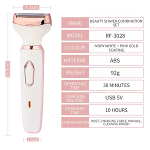 <span class=keywords><strong>Rasoir</strong></span> électrique pour femmes Soins personnels Multi-en-un <span class=keywords><strong>Rasoir</strong></span> pour les poils des aisselles et du pubis - Product Image 6