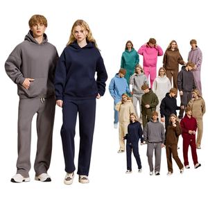 Sudadera con Capucha Unisex de Lujo con Logotipo Personalizado, Estilo Holgado, Tejido Francés Grueso, Ropa Urbana Hip Hop para Hombre - Product Image 2