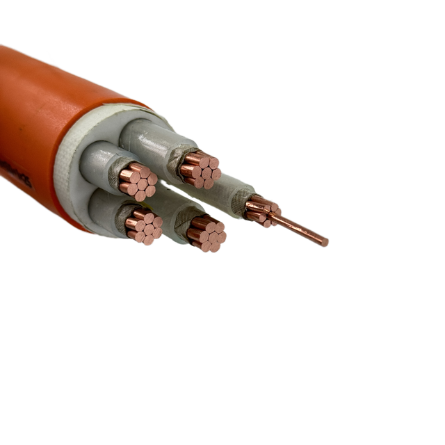 BBTRZ Flexible Mineral Insulated Fireproof Power Cable Single Core Electrical Cable with Pure Copper Conductor PVC/PE Insulation