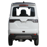 Mobil Listrik Mini EEC Dua Pintu Tiga Kursi Tanpa SIM / Empat Roda 45 Km/Jam Mobil Mini EV Listrik Tertutup untuk Dewasa Laris Terjual