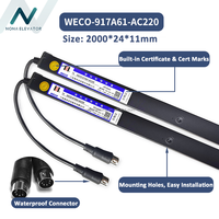 Capteur de porte d'ascenseur WECO-917A61-AC220 /110 WECO-917A71-AC220, rideau lumineux de sécurité infrarouge, pièces détachées pour ascenseur