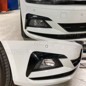 Parachoques delantero alerón antiniebla cubierta de lámpara rejilla para Volkswagen <span class=keywords><strong>VW</strong></span> POLO MK6 <span class=keywords><strong>Virtus</strong></span> 2017 2018 2019 2020 <span class=keywords><strong>2021</strong></span> cuchillo de viento - Product Image 2