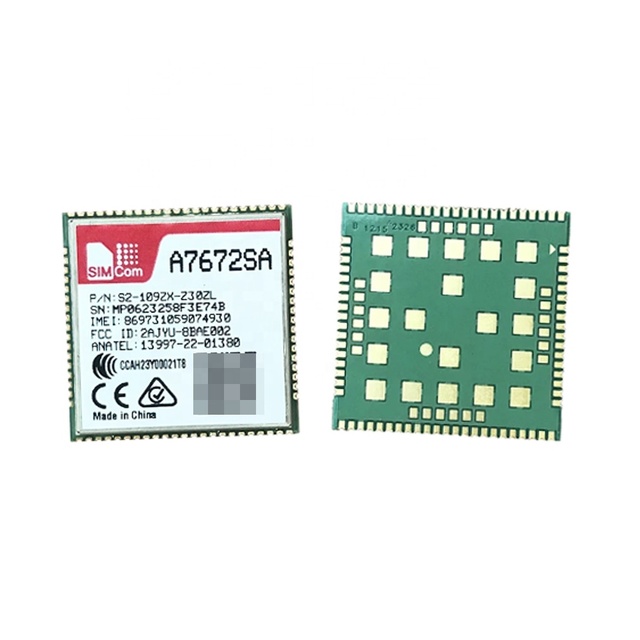 SIMCom 4G GPS LTE Module Cat 1 SMT Modem LCC A7672SA for IC module
