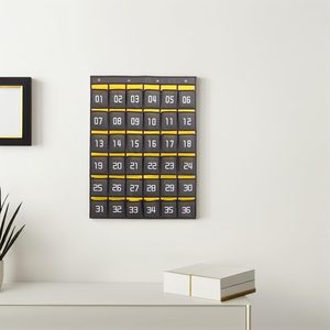 <b>Numbered</b> Classroom Pockets Chart Cell Phones Holder Wall <b>Door</b> Hanging Organizer (30 Pockets) - Product Image 3