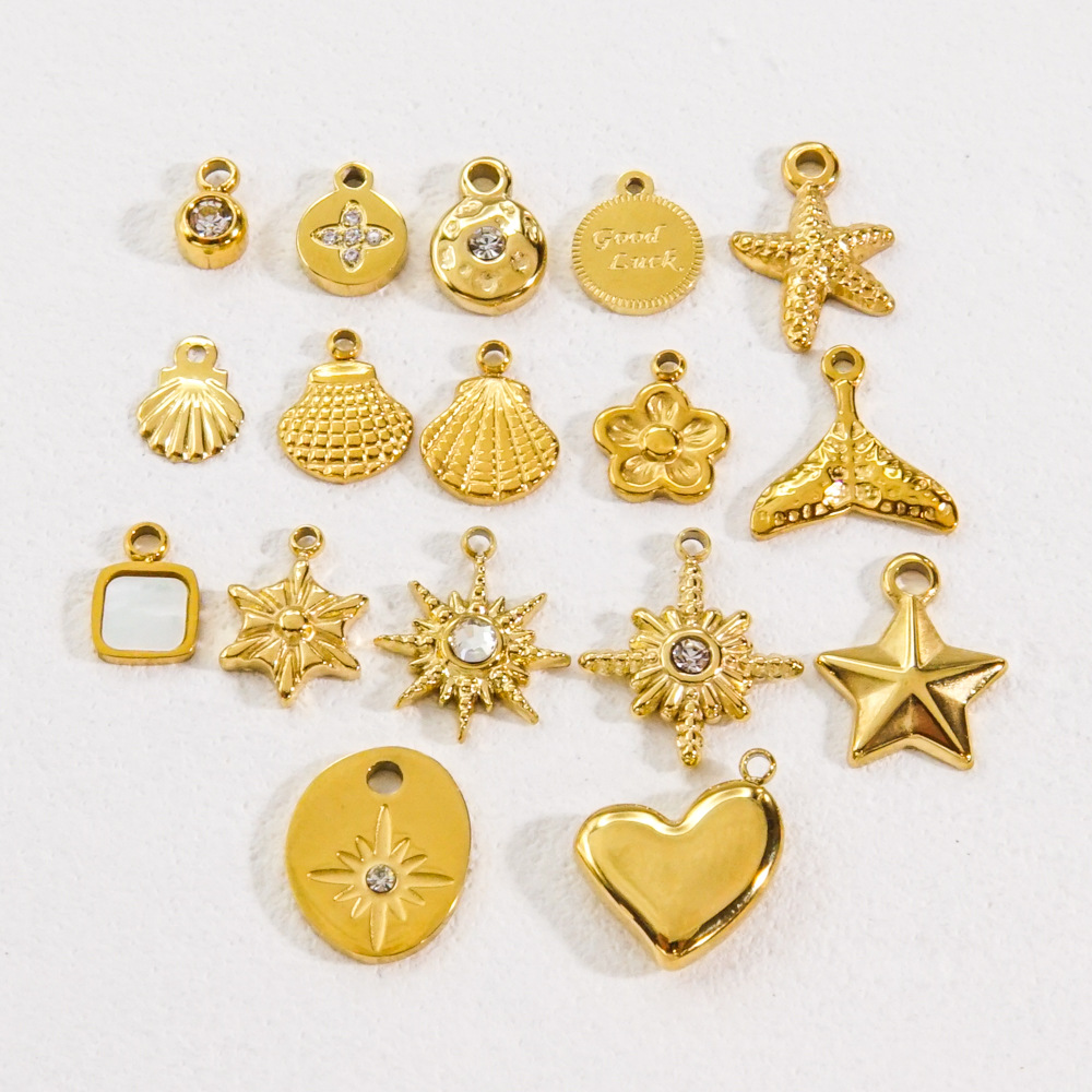 gold charms 14k