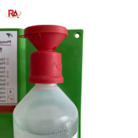Bouteille de lavage oculaire manuelle portable en plastique grande capacité, marque RA Hha-XYY002, classe I, pour la sécurité et la protection en laboratoire et en usine