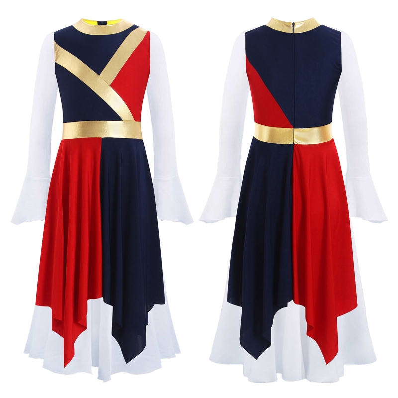 Navy Blue&Red