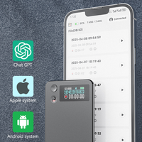 NOUVEAU HOT Enregistreur vocal numérique IA avec 600 minutes/mois gratuites, SDK et API disponibles, OEM ODM, vente en gros usine, fournisseur vérifié 2025