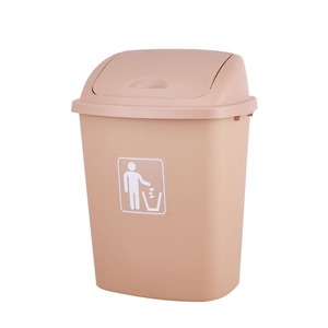 Conical round trash can, export style, simple swing <b>lid</b>, <b>bin</b> container, 30L, 40L, 50L, gray - Product Image 5