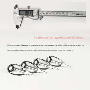 Nouvel accessoire d'<span class=keywords><strong>anneau</strong></span> supérieur attaché anti-enchevêtrement <span class=keywords><strong>pour</strong></span> canne à pêche à distance pôle <span class=keywords><strong>de</strong></span> mer avec <span class=keywords><strong>anneau</strong></span> <span class=keywords><strong>de</strong></span> guidage d'oeil principal <span class=keywords><strong>anneau</strong></span> fileté - Product Image 3