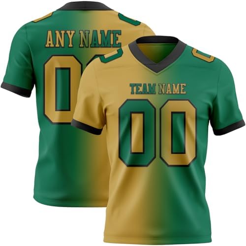 Faded-kelly Green and Gold