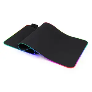 공장 도매 800*300*3mm 컴퓨터 게임 게이머 RGB lumine 대형 방수 고무 사용자 정의 mousepad