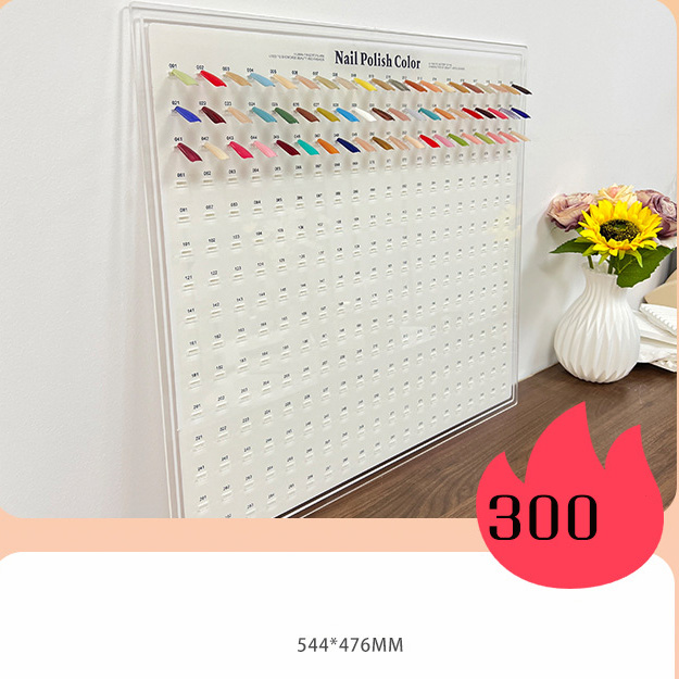 300 couleurs de capsules d'ongles offertes