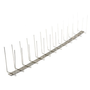 Piques <span class=keywords><strong>anti</strong></span>-oiseaux en acier inoxydable 304 soudées pour <span class=keywords><strong>gouttières</strong></span> - Product Image 5