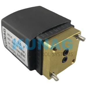 Vanne solénoïde à piston à action directe, corps en laiton, modèles 3013 3014 6013 6014, vannes hydrauliques à deux et trois voies - Product Image 2