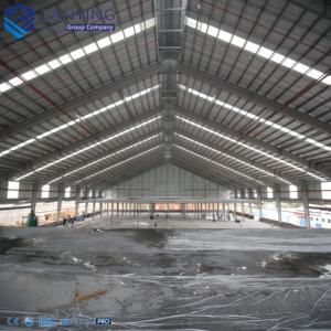 Bâtiment préfabriqué en acier de haute qualité de 1000 m² en Chine / Hall / Entrepôt / Atelier / <span class=keywords><strong>Hangar</strong></span> avec conception - Product Image 6